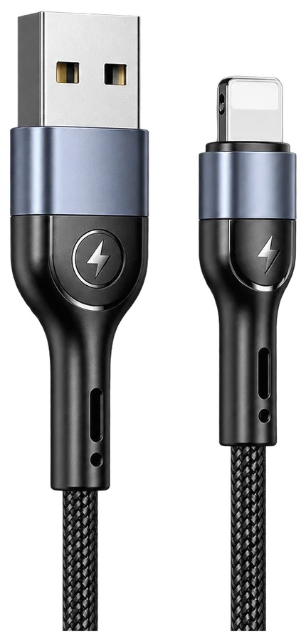 USAMS Cable USAMS U55 mallado USB-A a Lightning