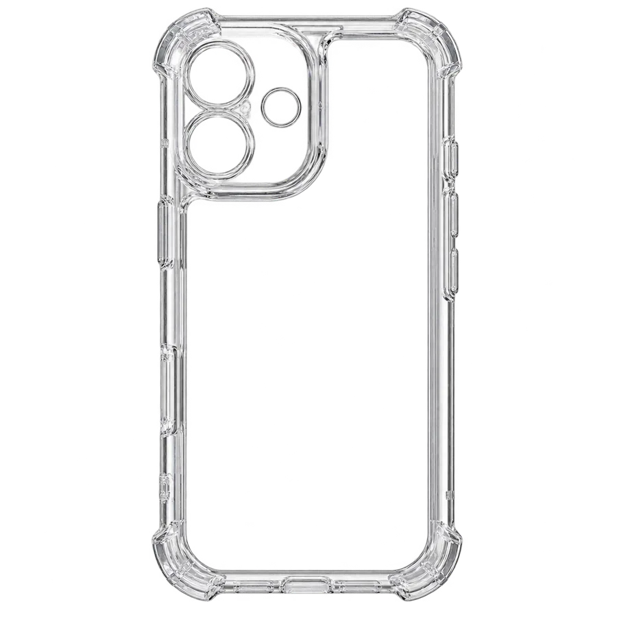 Genérico Funda transparente antigolpes para iPhone
